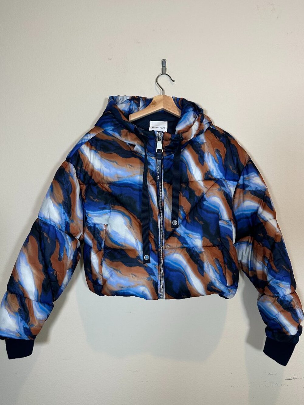 Avec Les Filles Multicolor Puffer Jacket